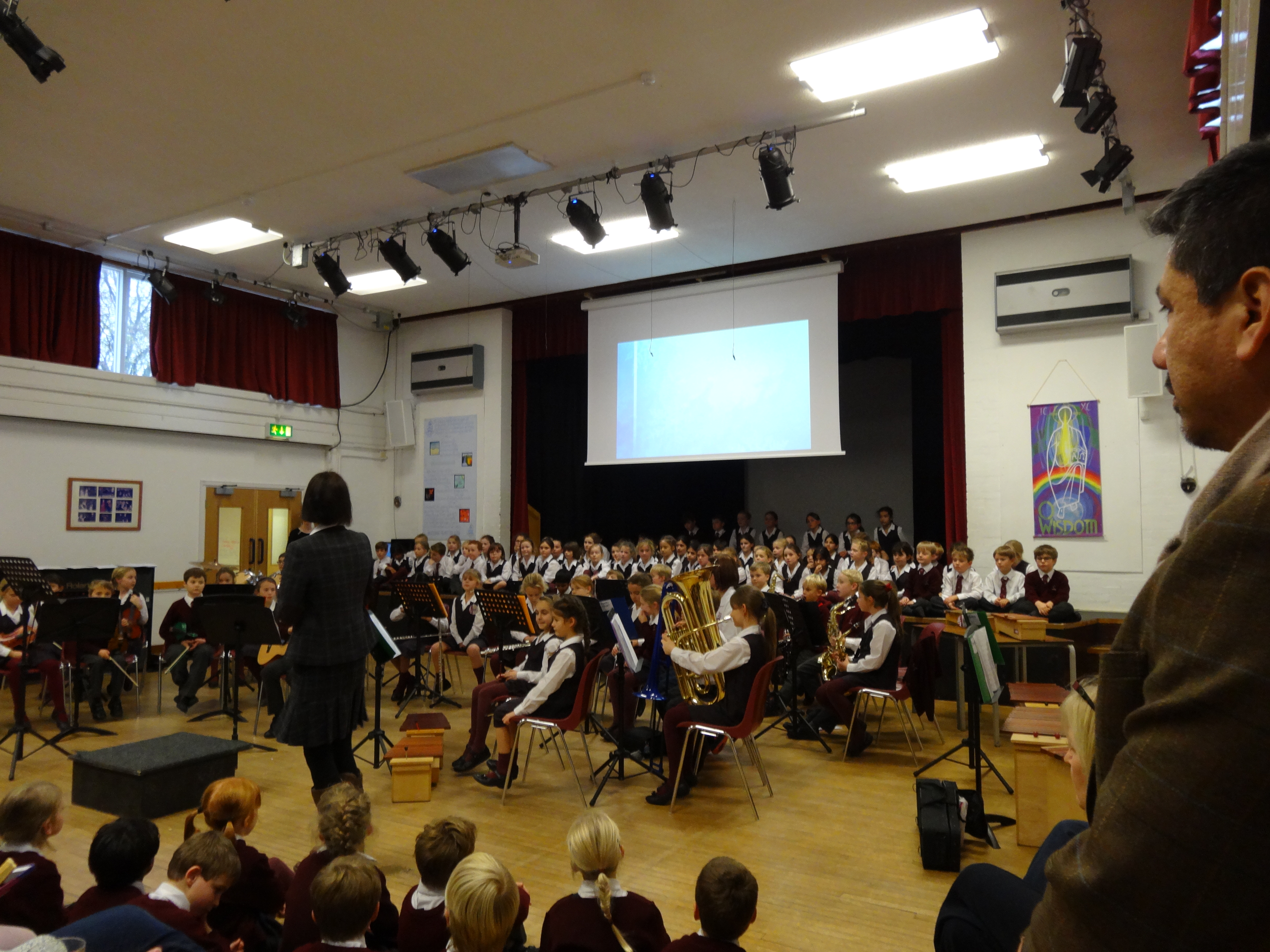 Junior Michaelmas Concert in Cobham Hall, 28th November 2014