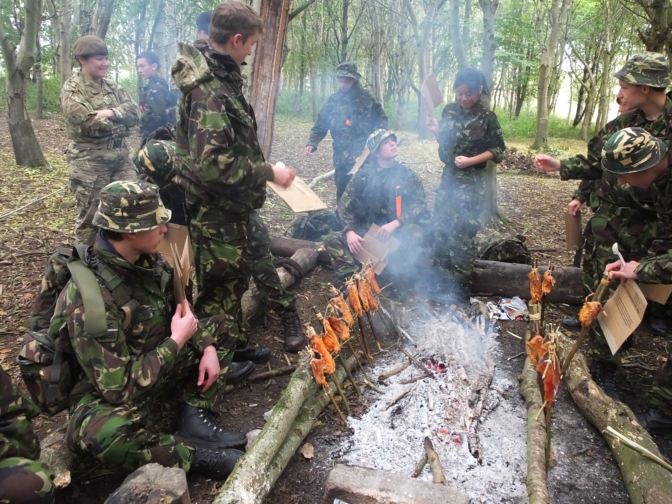 CCF Field Weekend, Nescliffe 10th-12th October 2015