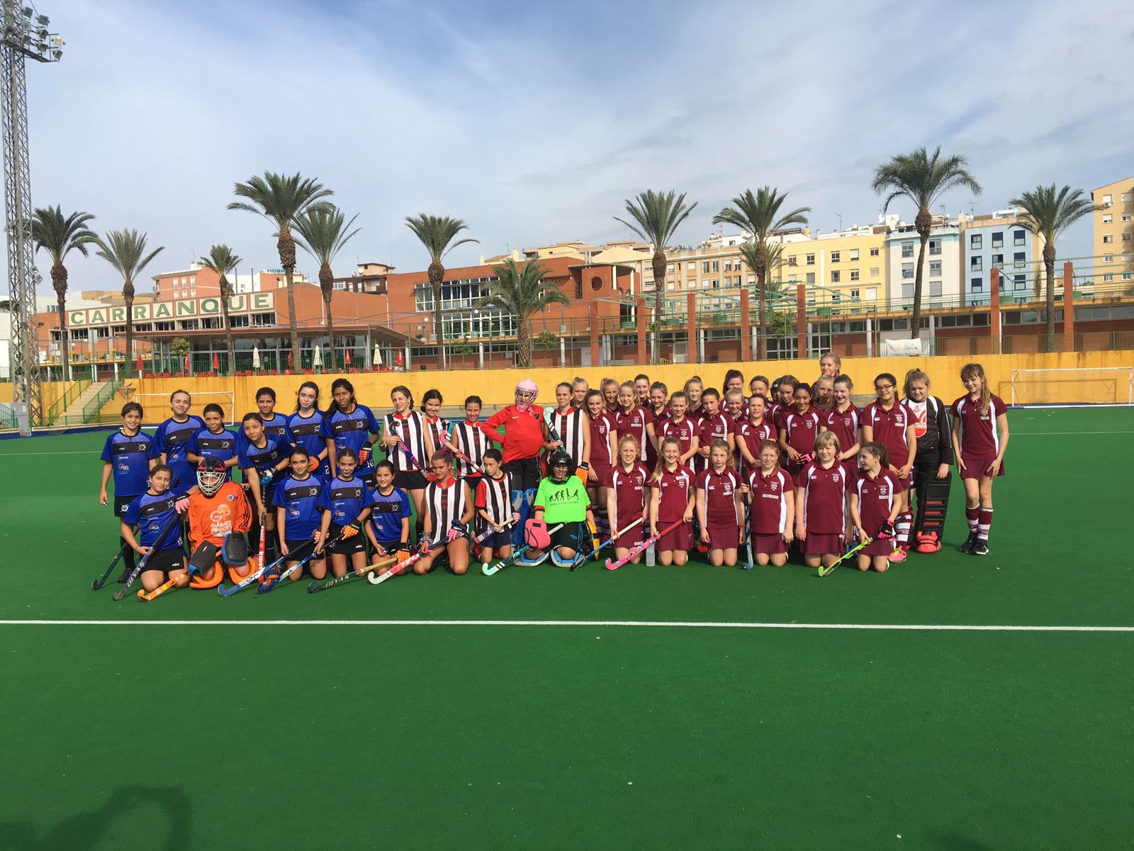 Prep Girls' Netball & Hockey Tour to Gibraltar, November 2016