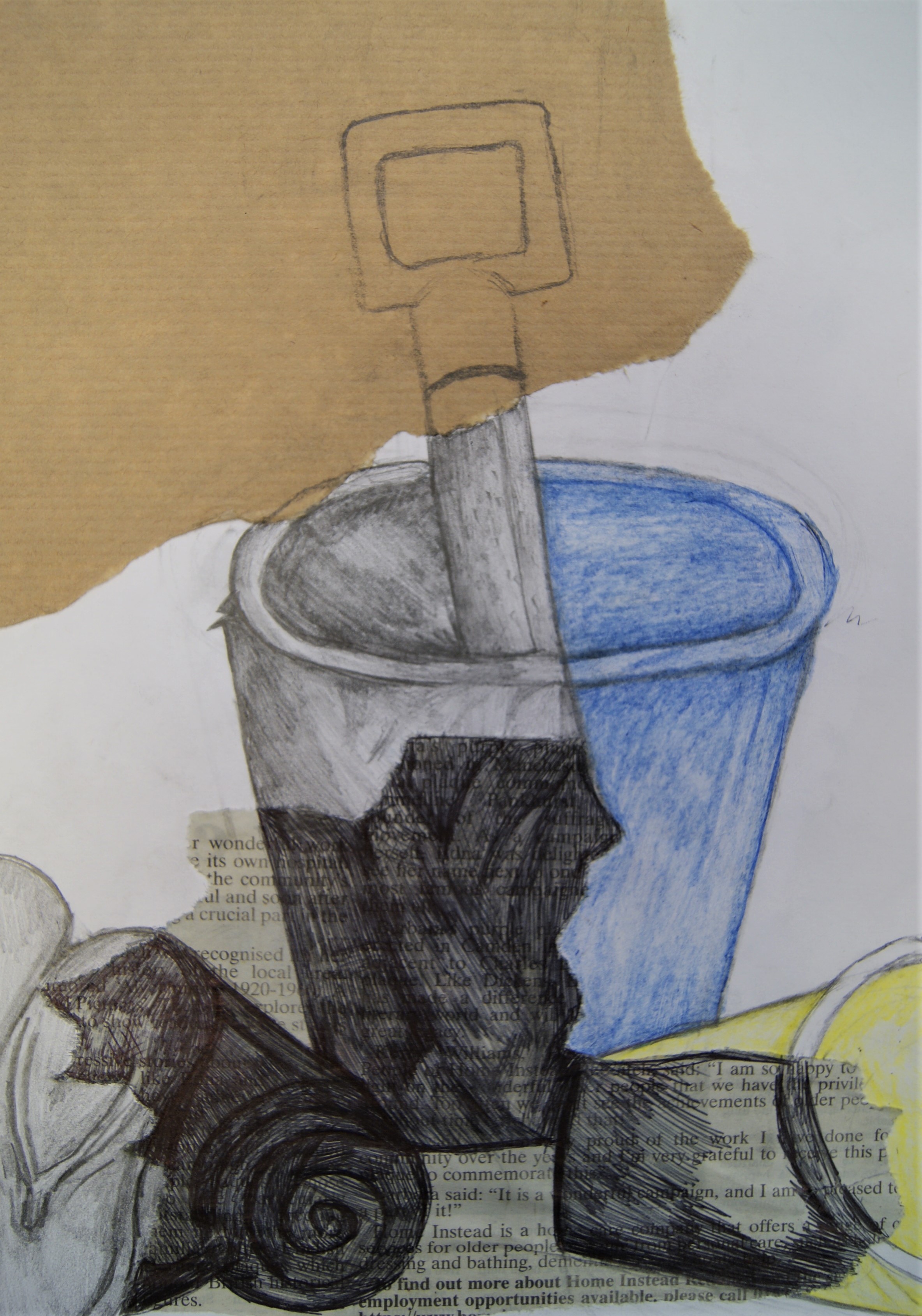 Seaside Still Life - Observational Drawing